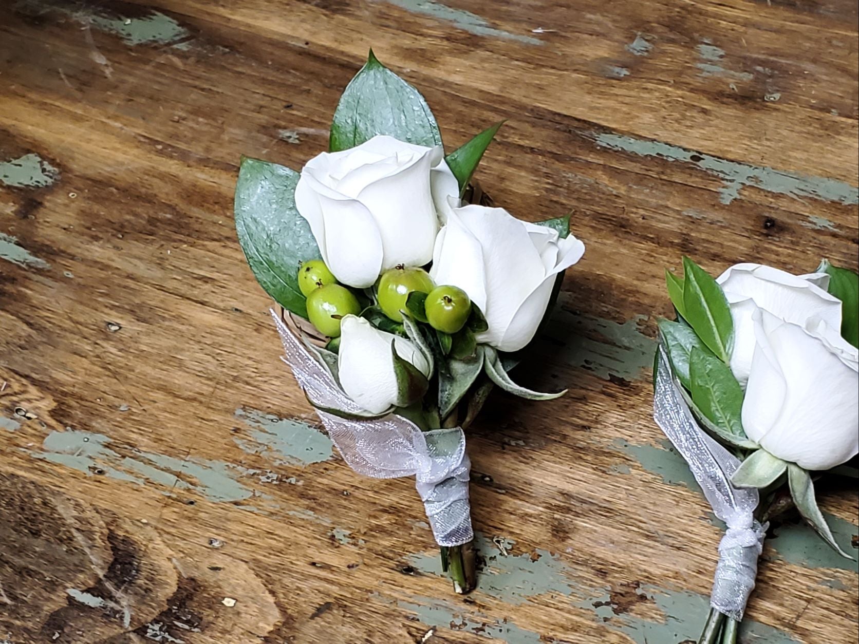 Wedding Boutonniere - E's Florals